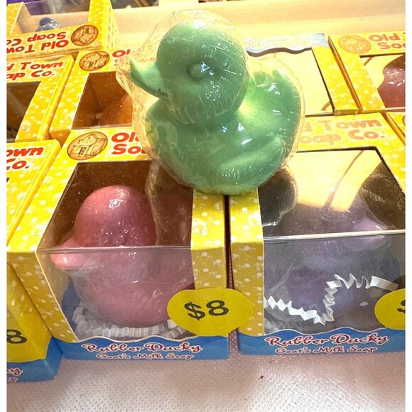 Rubber Ducky Goat Milk Soap Duck Fresh & Fun Bath Bars By Old Town Soap Co. - Picture 2 of 5
